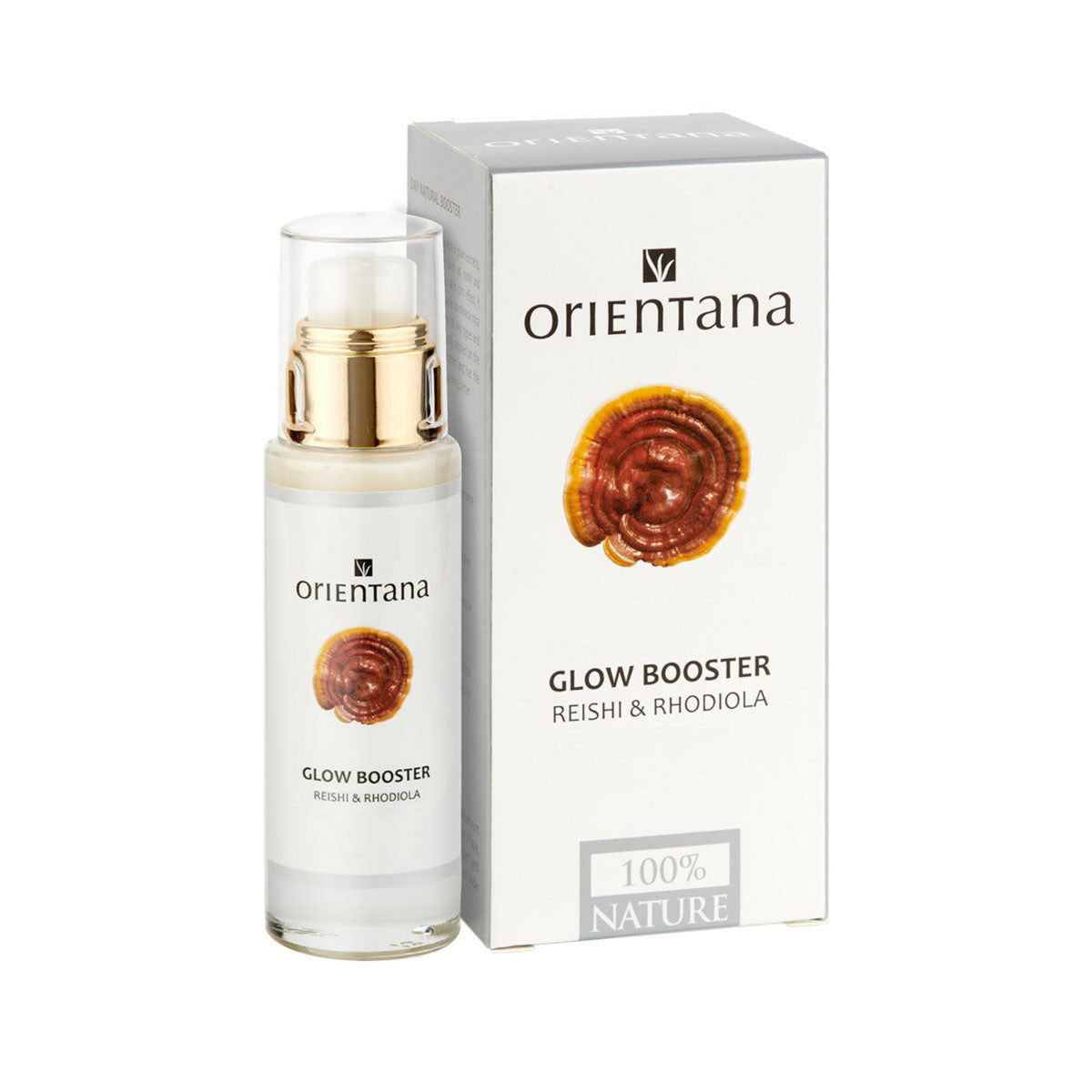 Orientana<br/>Face day booster illuminating Reishi & Rhodiola<br/>30 ml