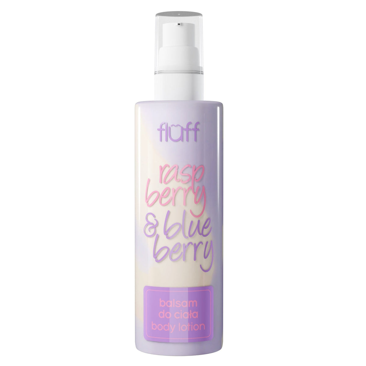 Fluff<br/>Body lotion with the scent of Blueberry & Raspberry<br/>160 ml