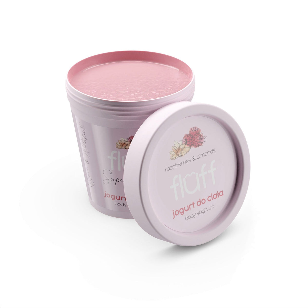 Fluff<br/>Yoghurt Raspberries & Almonds<br/>180 ml