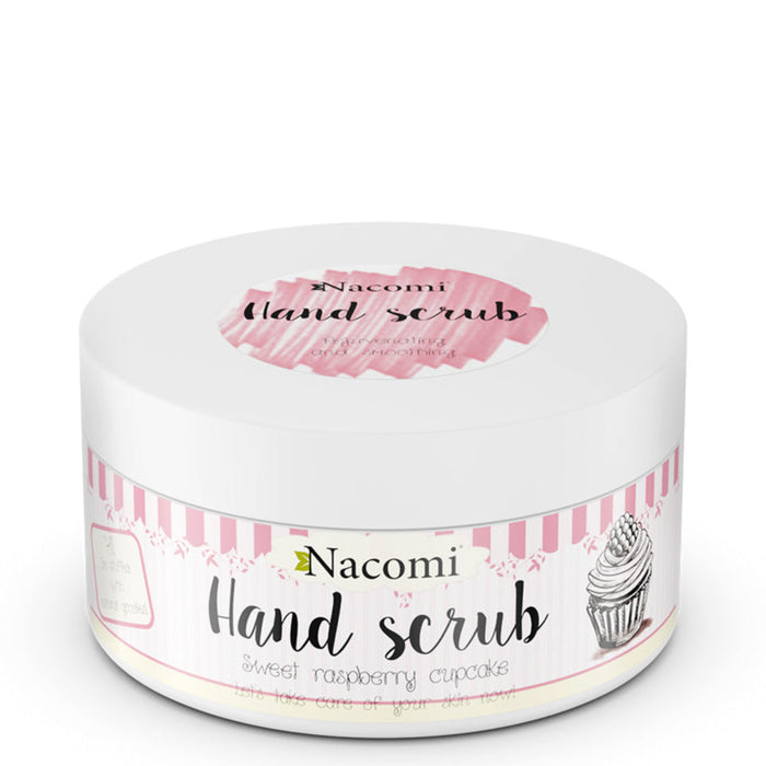 Nacomi<br/>Hand scrub - Sweet raspberry cupcake<br/>125 g
