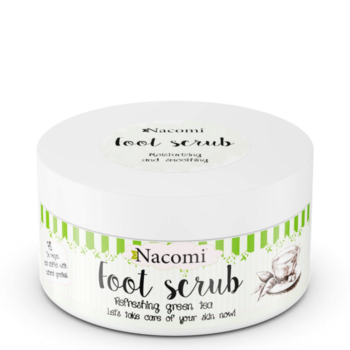 Nacomi<br/>Foot scrub - Refreshing green tea<br/>125 g
