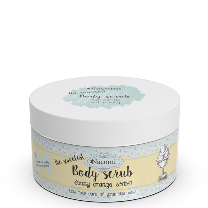 Nacomi<br/>Body scrub - Sunny orange<br/>125 g
