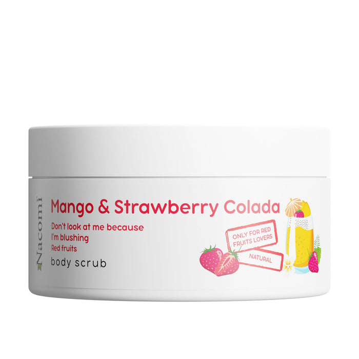 Nacomi<br/>Body scrub with a scent of Mango & Strawberry Colada<br/>100 ml