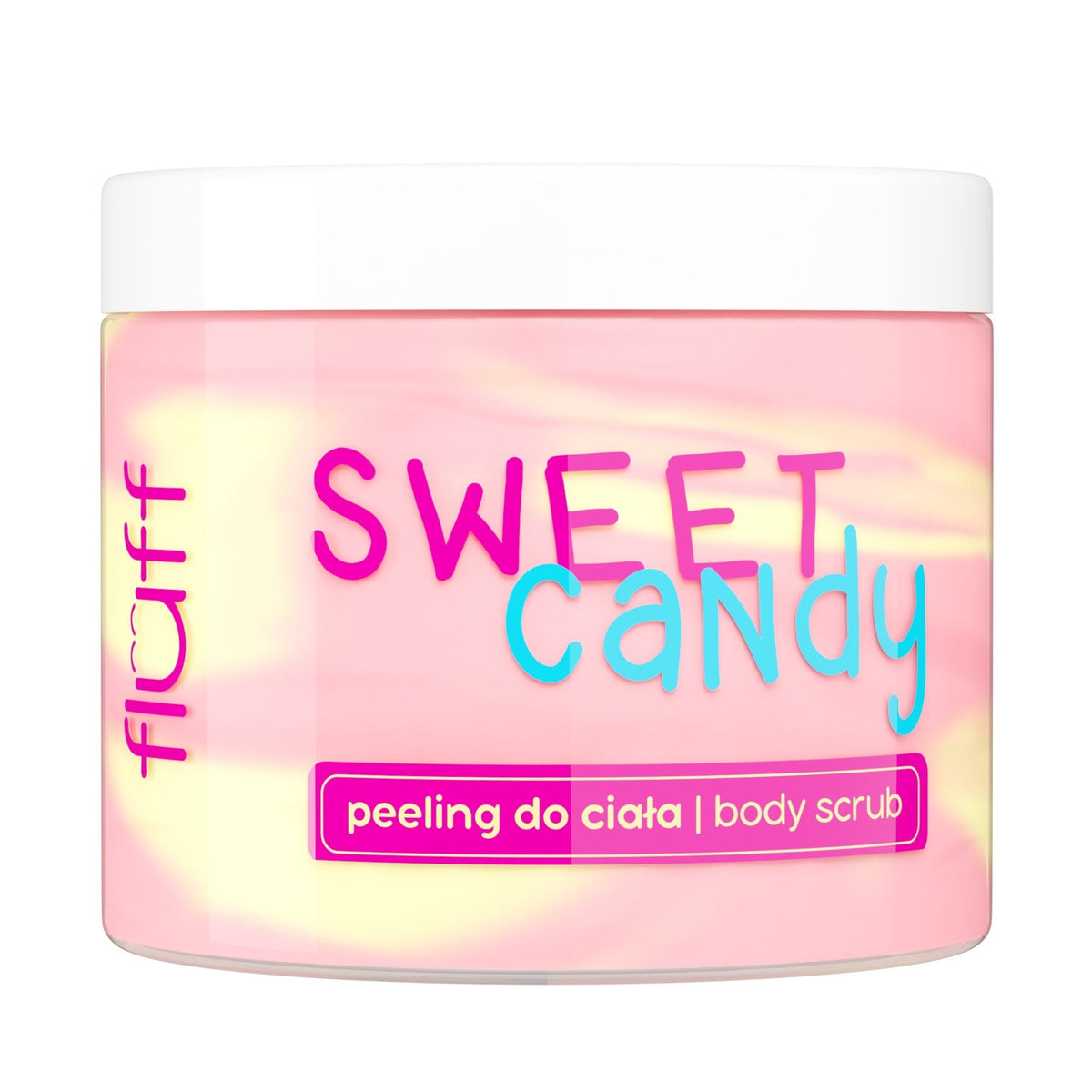 Fluff<br/>Body scrub with the scent of Sweet Candie<br/>160 g