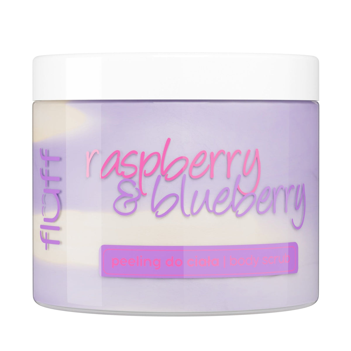 Fluff<br/>Body scrub with the scent of Raspberry & Blueberry<br/>160 g