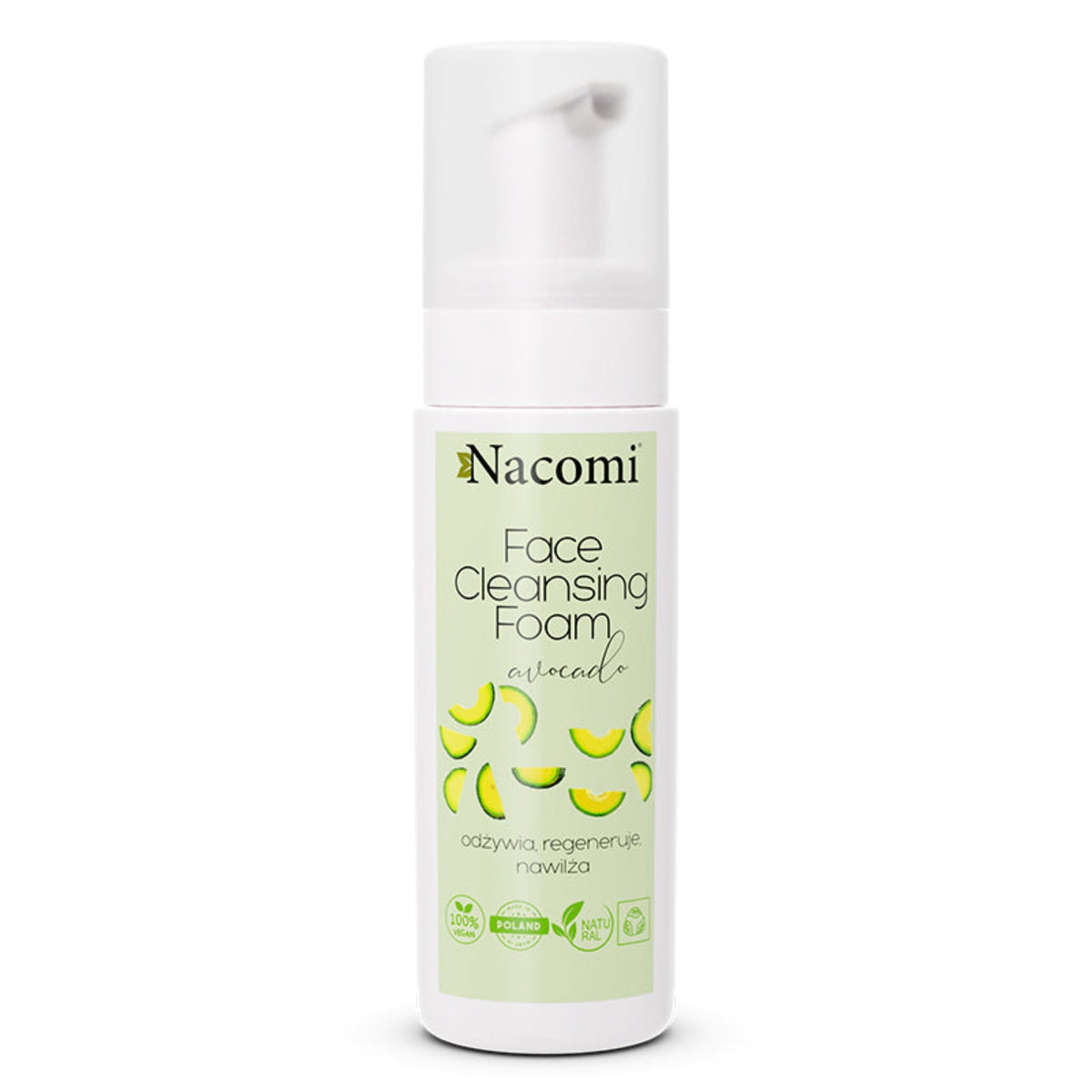 Nacomi<br/>Face cleansing foam - Avocado<br/>150 ml