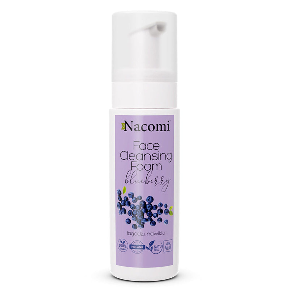 Nacomi<br/>Face cleansing foam - Blueberry<br/>150 ml