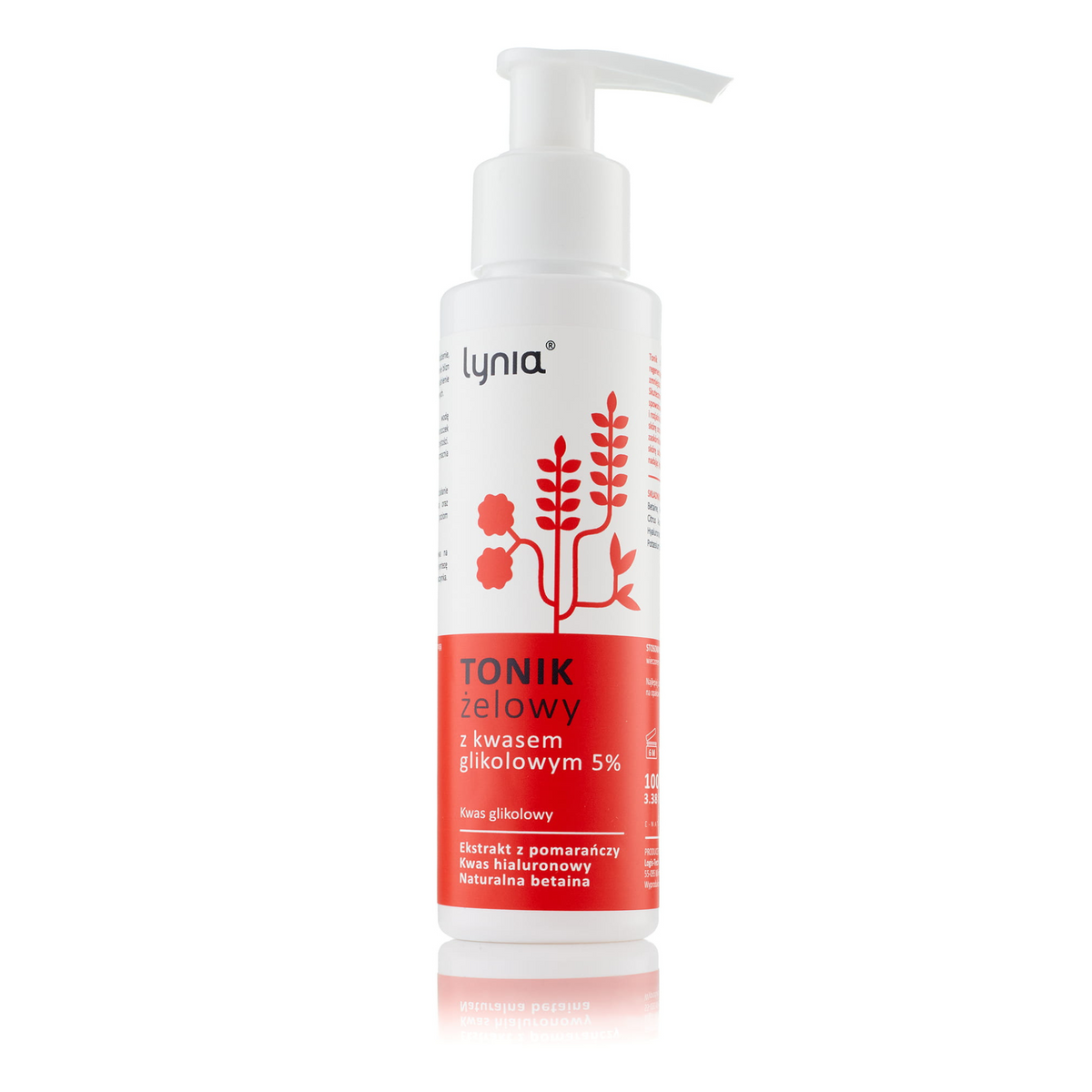 Lynia<br/>Gel toner with glycolic acid 5%<br/>100 ml