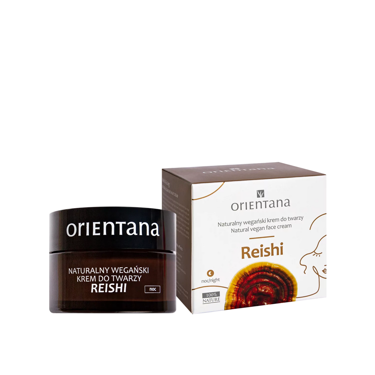 Orientana<br/>Natural vegan face cream Reishi for night<br/>50 ml