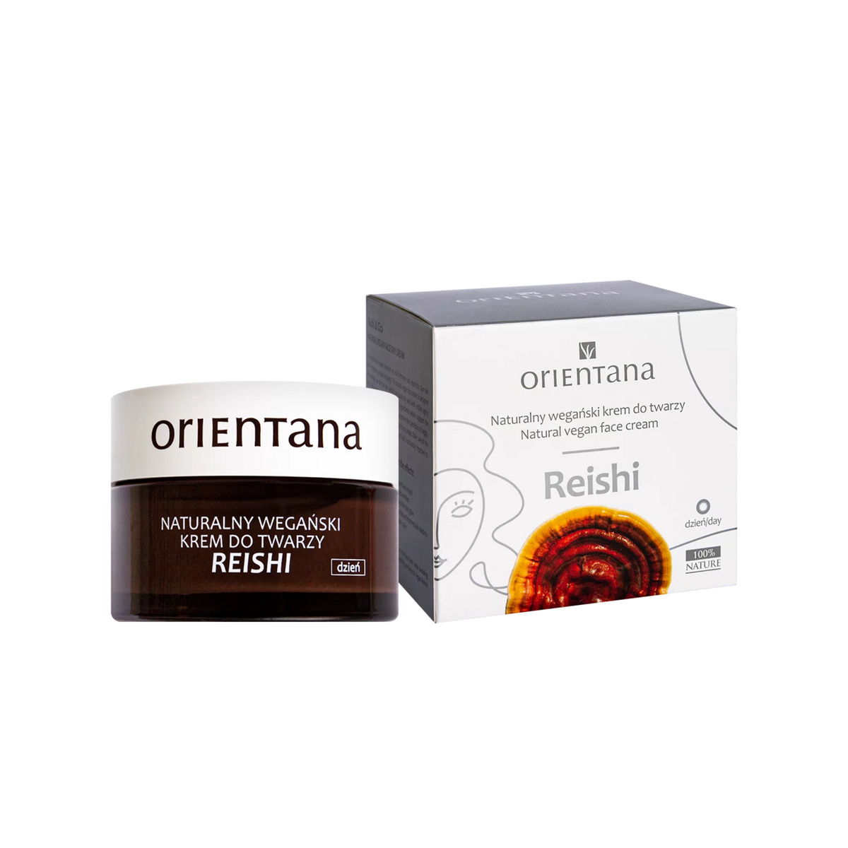 Orientana<br/>Natural vegan face cream Reishi for day<br/>50 ml