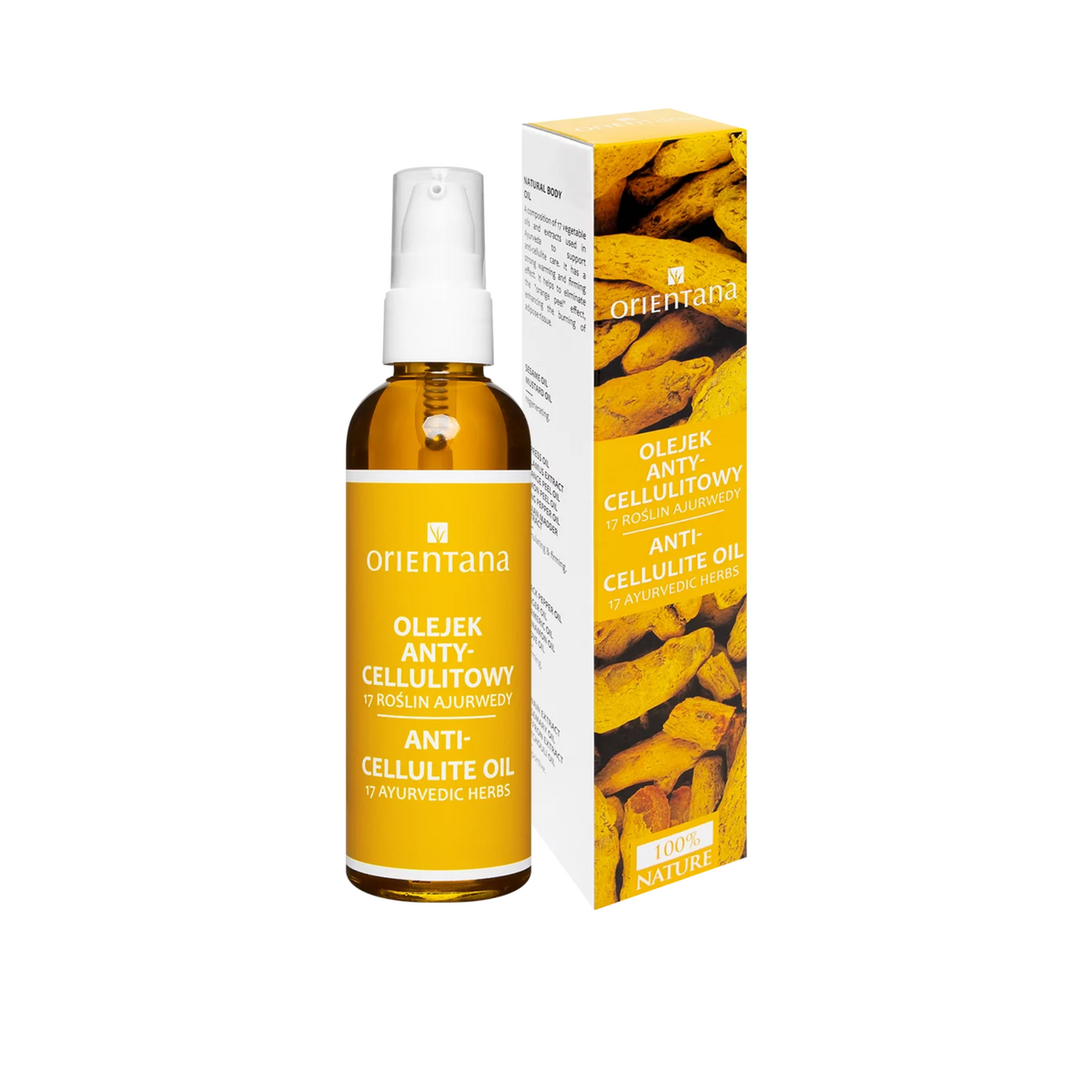 Orientana<br/>Anti-cellulite oil 17 ayurvedic herbs<br/>100 ml