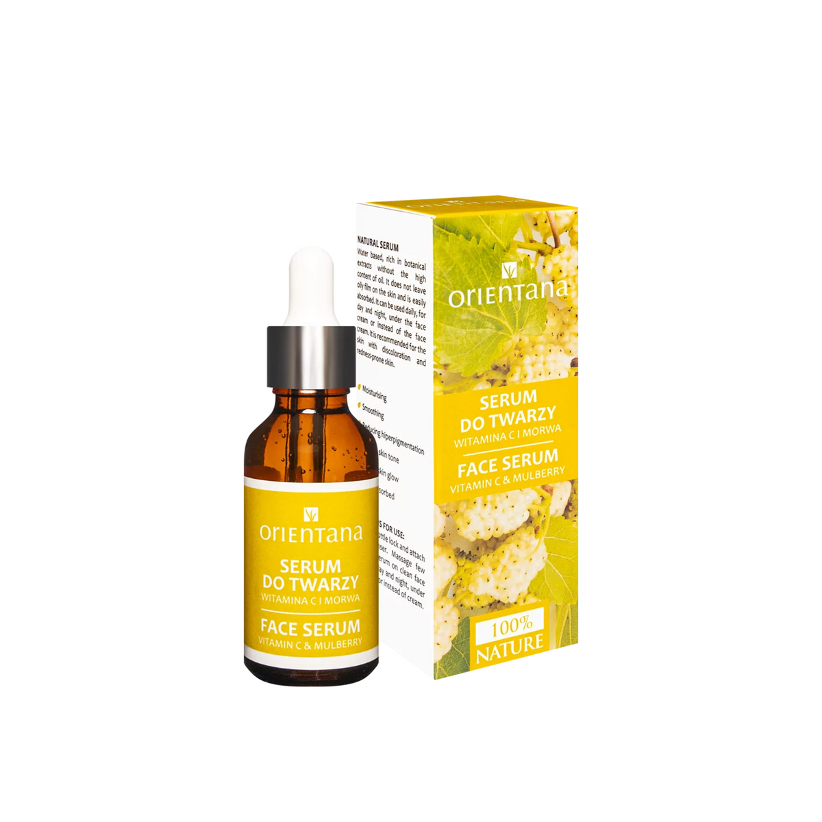 Orientana<br/>Face serum Vitamin C & Mulberry<br/>30 ml