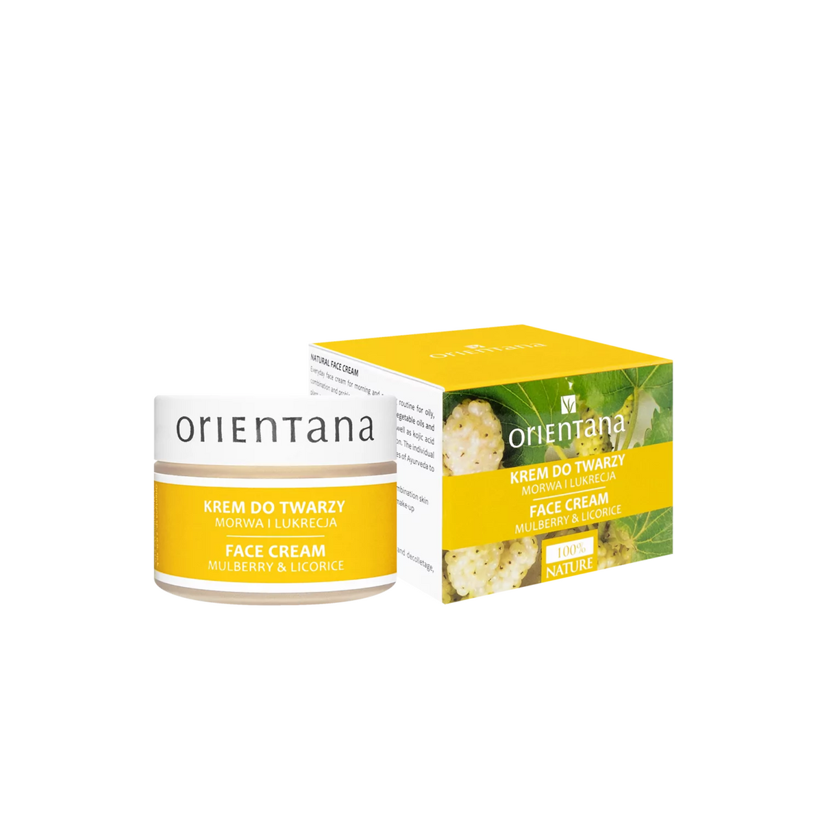 Orientana<br/>Face cream Mulberry & Licorice<br/>50 g