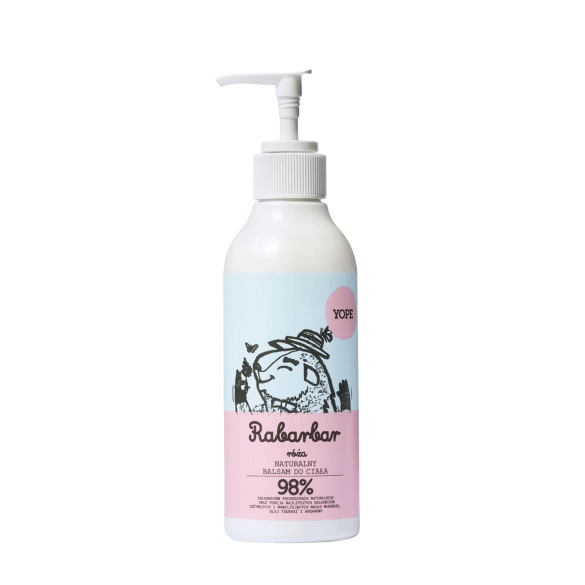 Yope<br/>Natural body lotion Rhubarb & Rose<br/>300 ml