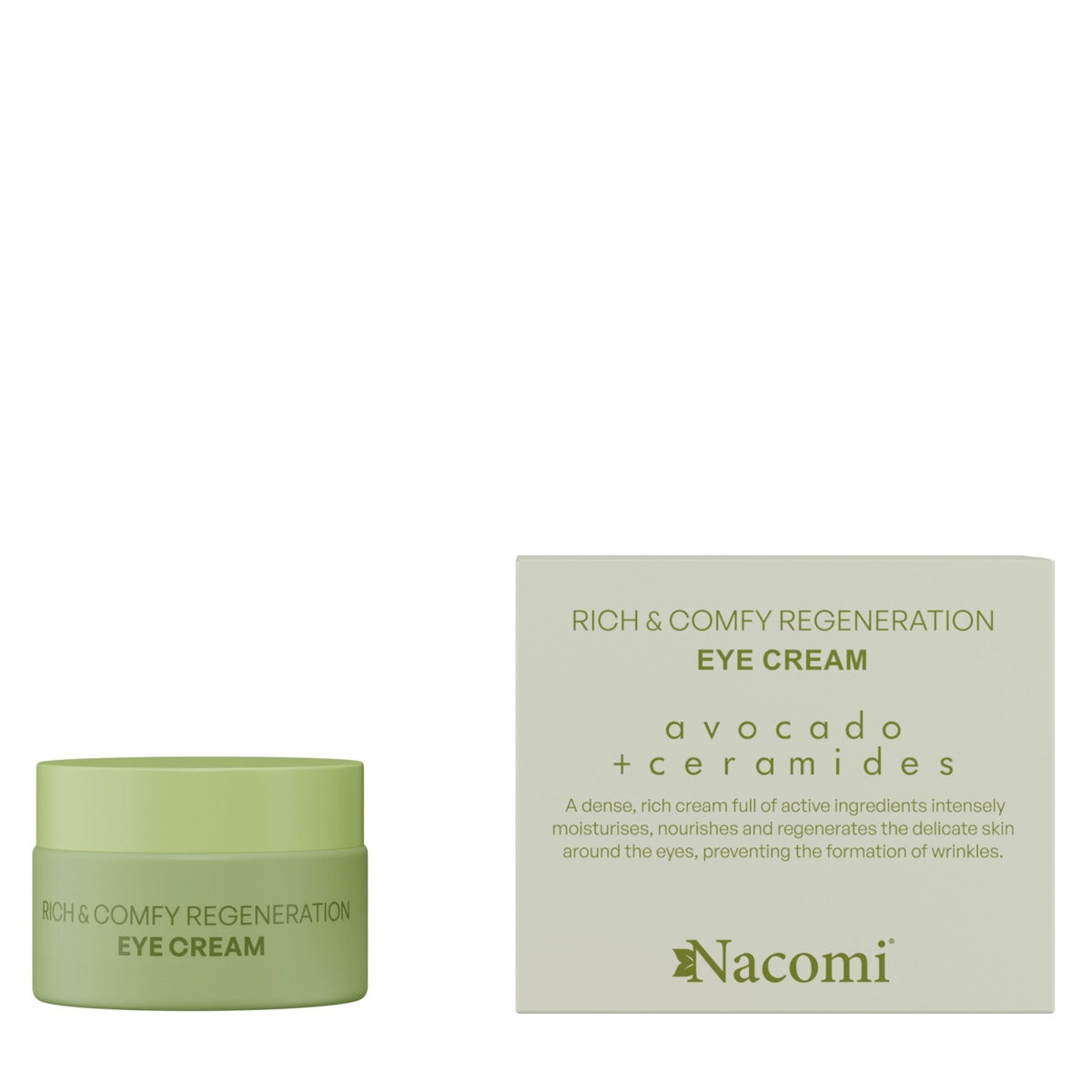 Nacomi<br/>Rich&comfy regeneration eye cream - Avocado<br/>15 ml