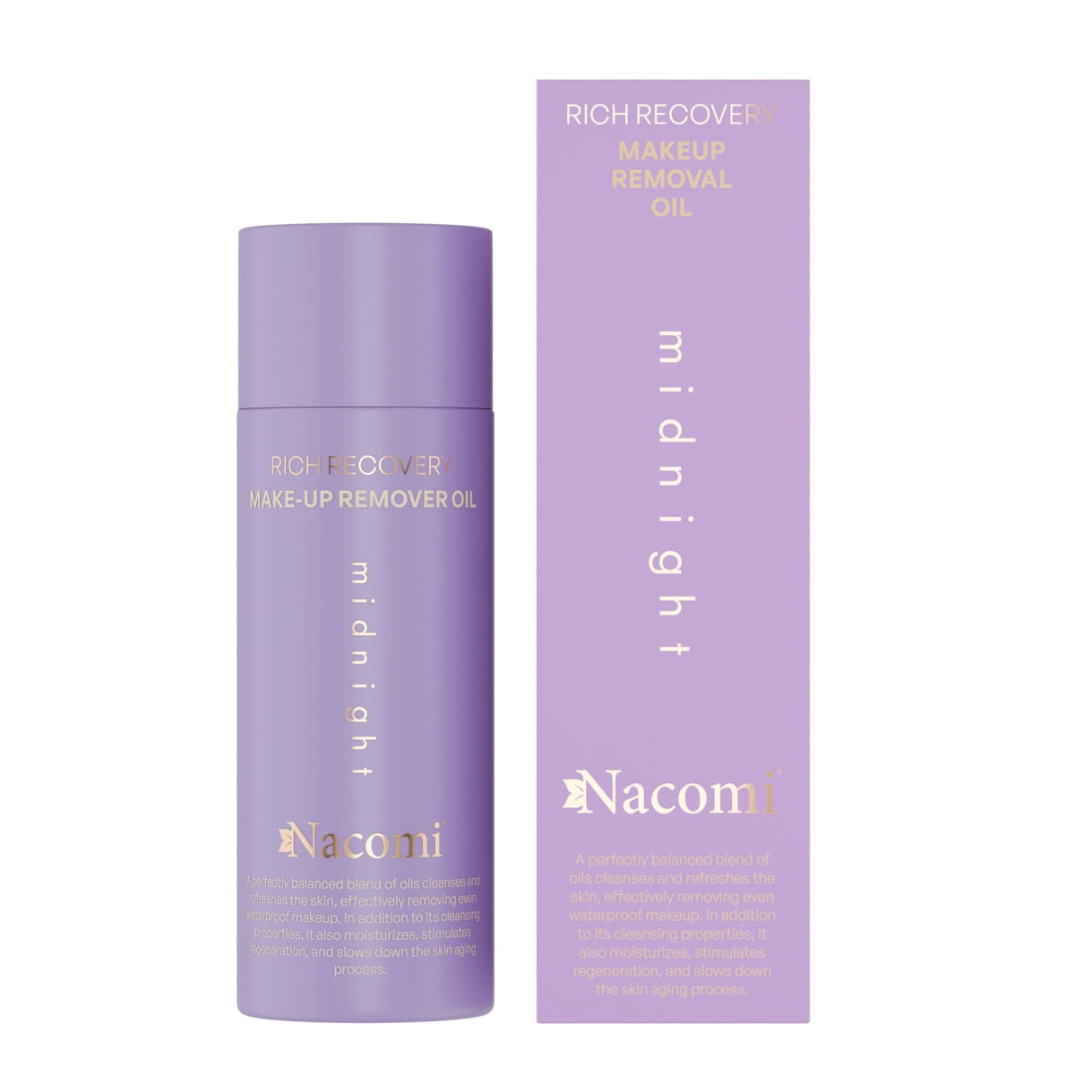 Nacomi<br/>Rich recovery makeup removal oil - Midnight<br/>100 ml