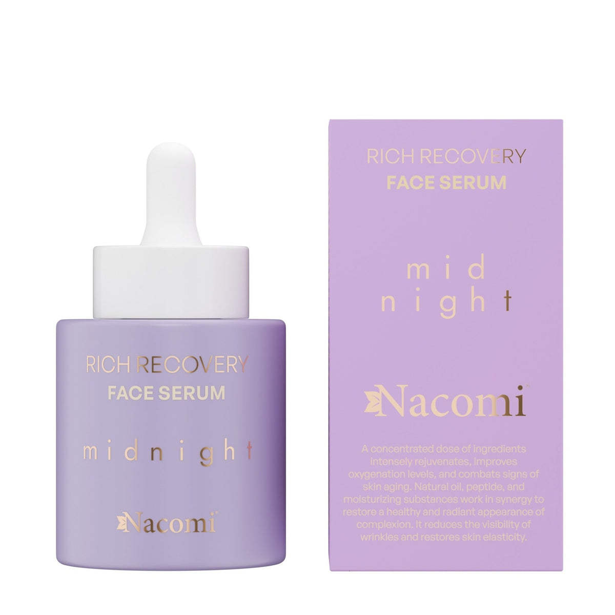 Nacomi<br/>Rich recovery face serum - Midnight<br/>30 ml