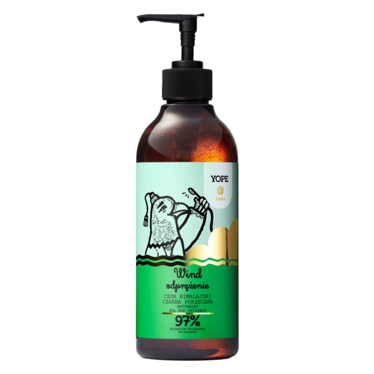 Yope<br/>Natural Soul Wind relaxation shower gel<br/>400ml