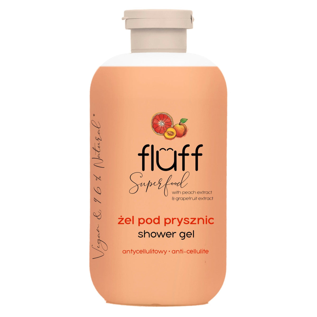 Fluff<br/>Shower gel peach and grapefruit<br/>500 ml