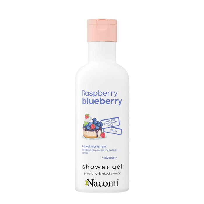 Nacomi<br/>Shower gel - raspberry and blueberry<br/>300 ml