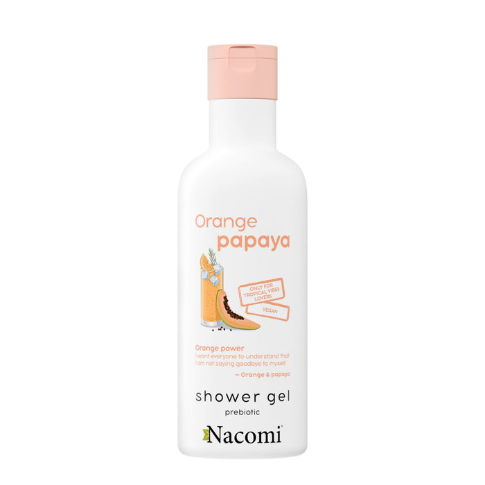 Nacomi<br/>Shower gel – orange and papaya<br/>300 ml