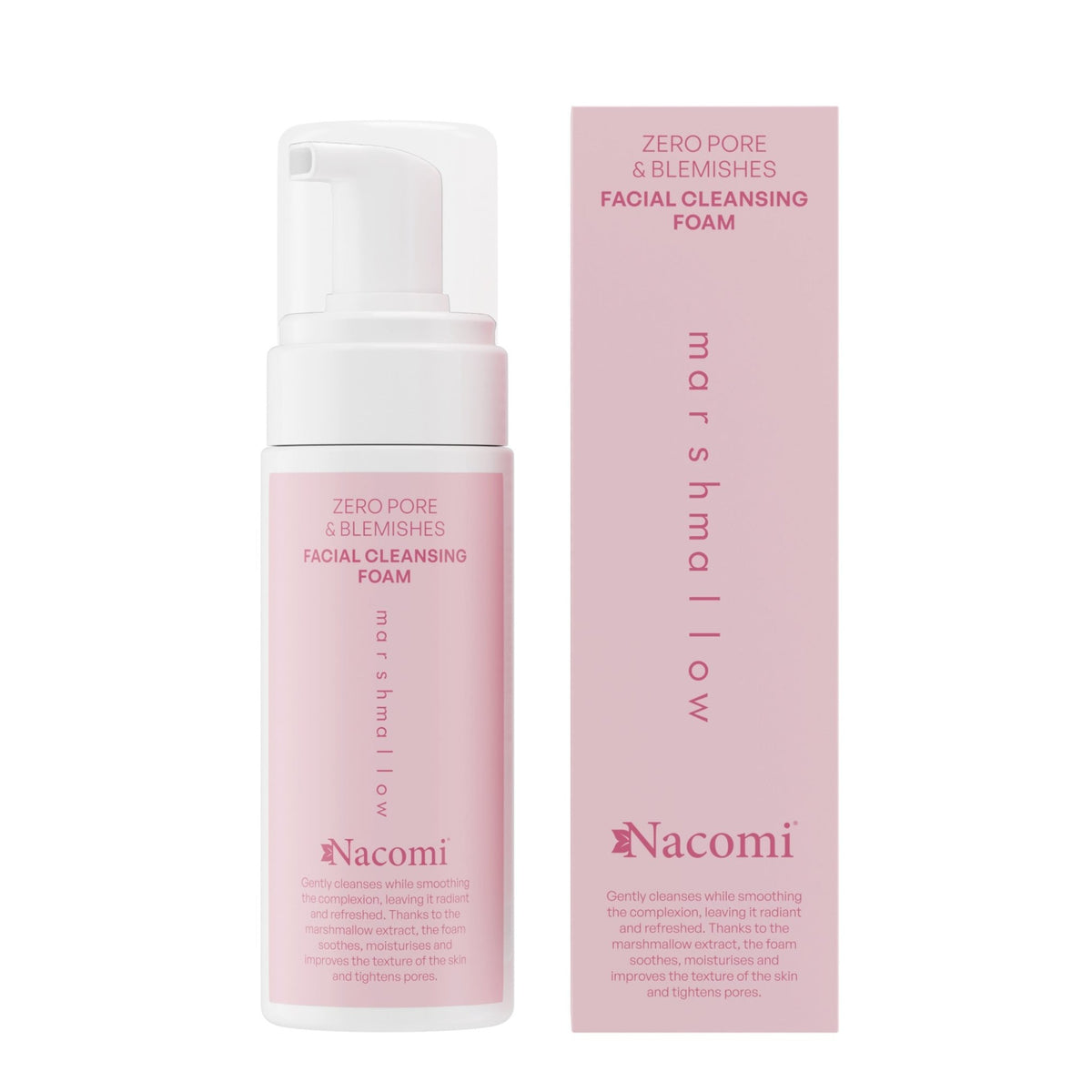 Nacomi<br/>Zero pore & blemishes face cleansing foam Marshmallow<br/>150 ml