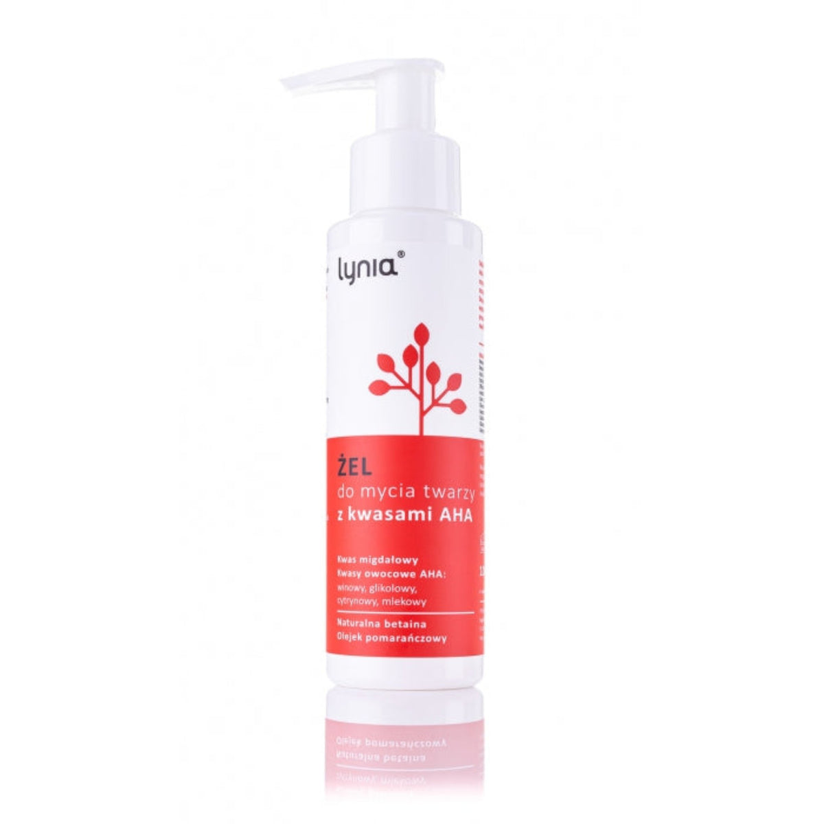 Lynia<br/>Face cleansing gel with AHA acid<br/>100 ml