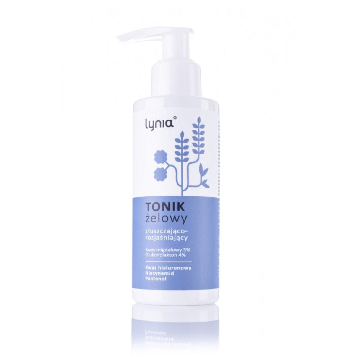 Lynia<br/>Gel toner with almond acid 5% and gluconolactone 4%<br/>100 ml