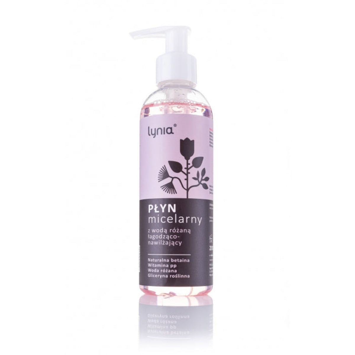 Lynia<br/>Micellar water with rose water and natural betanin<br/>200 ml