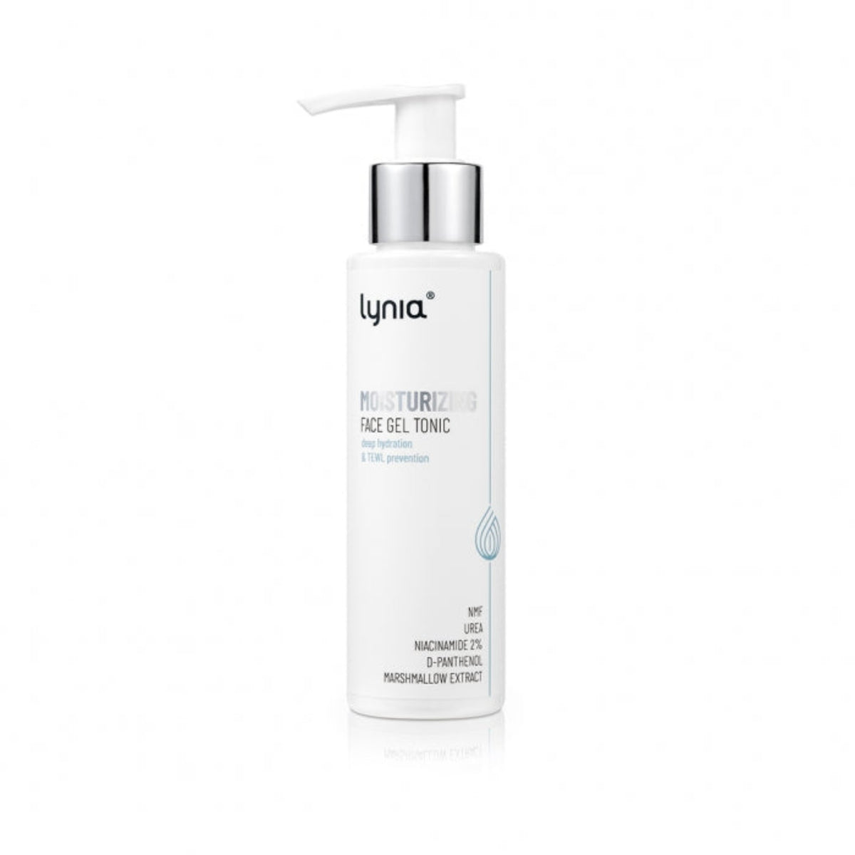 Lynia<br/>Moisturizing gel toner with Urea, NMF and marshmallow<br/>100 ml